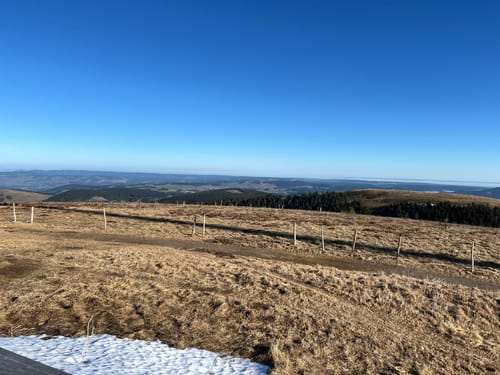 Auf den Feldberg über das Bismarckdenkmal