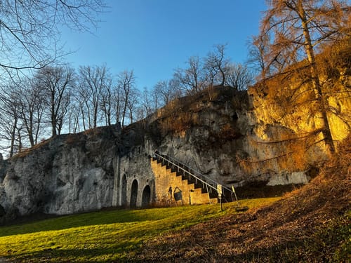 Zur Einhornhöhle und Burgruine Scharzfeld
