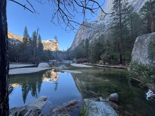 Medaglione Per Bastone Da Escursionismo - Parco Nazionale Yosemite - Nuovo - Colore Blu