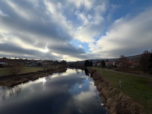 Wechselburg über den Rochlitzer Berg und Fischheim
