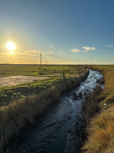 Entlang der Harle zur Nordsee