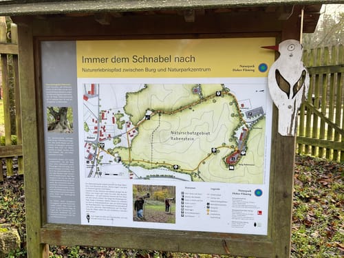 Grüne-Rummel-Wanderweg und Burg Rabenstein