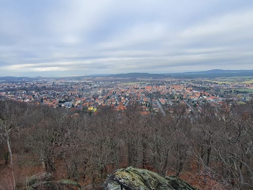 Teufelsmauer zum Hamburger Wappen