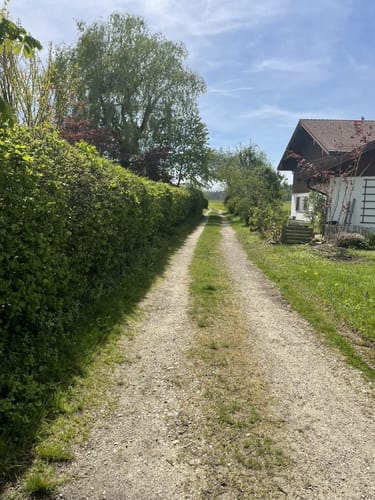 Von Gollenshausen am Chiemsee nach Weingarten