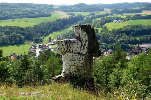 Leinleiter und Schloss Greifenstein