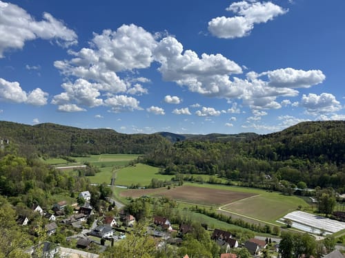 Burgruine Neideck – Ruine Streitburg von Muggendorf