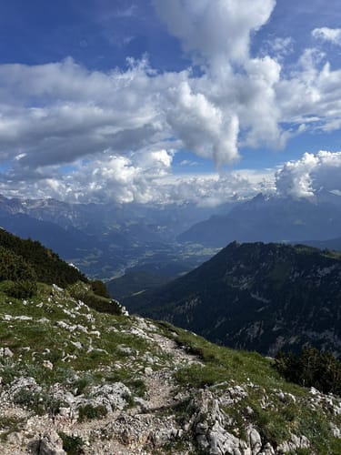 Hintergern - Glanneg via Berchtesgadener und Salzburger Hochthron
