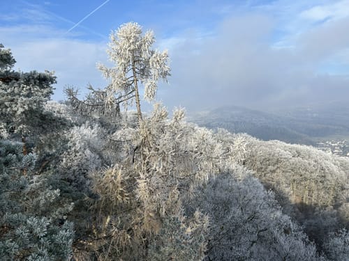 Großer Mannstein und Staufen ab Kaisertempel