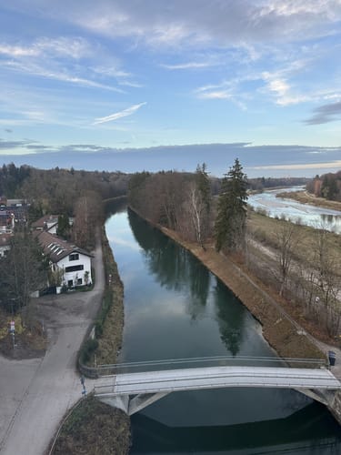 Isarrundweg: Alter Jüdischer Friedhof - Großhesseloher Brücke