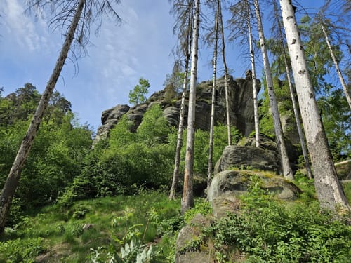 Kelchstein - Felsengasse -Töpfer Oybin