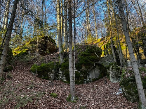 Weissingkuppe - Zwei Brüder - Maximiliansgrotte