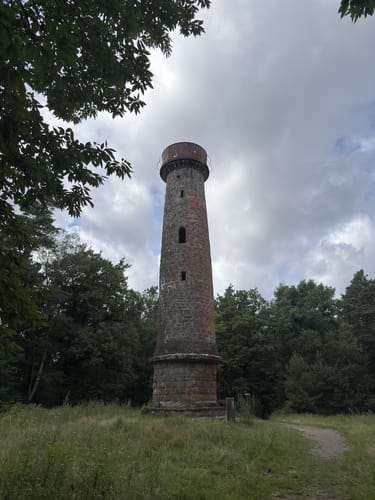 Hilschwasserfälle - Ludwigturm - Rietburg