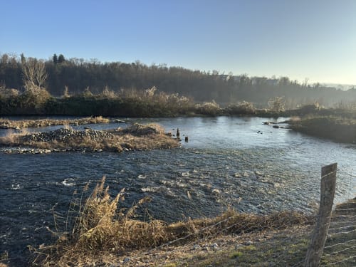 Rheinuferweg: Rheinfelden - Wasserkraftwerk
