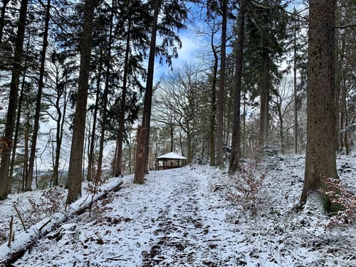 Kreuzweg und  De-Lassaulx Hütte