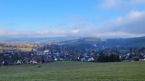 Goldener Herbst in der Oberlausitz