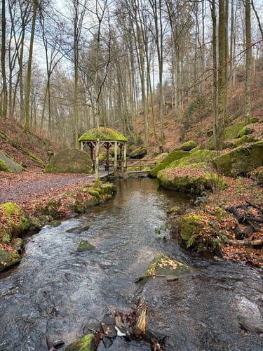 Trippstadt - Burg Wilenstein -Karlstalschlucht