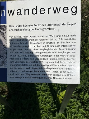 Rund um den Michaelsberg