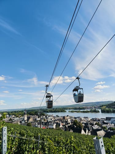 Von Rüdesheim zur Burg Ehrenfels