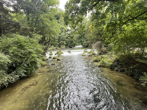 Englischer Garten ab Haus der Kunst