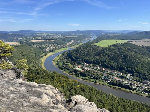 Zum Wahrzeichen des Nationalparks Sächsische Schweiz: der Lilienstein