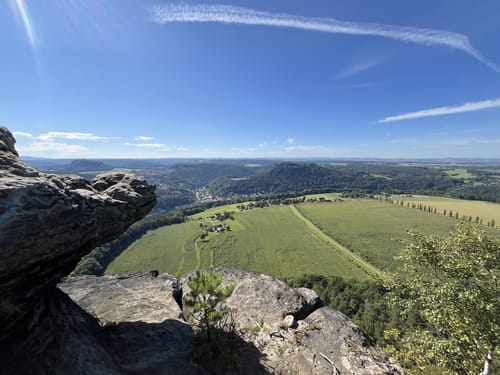 Zum Wahrzeichen des Nationalparks Sächsische Schweiz: der Lilienstein