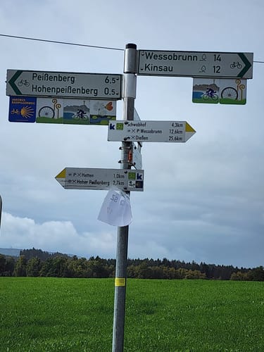König-Ludwig-Weg Etappe 3: Paterzell - Hohenpeißenberg