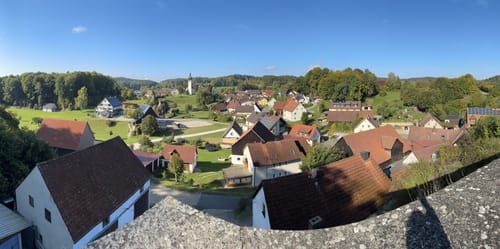Trubachweg zur Ruine Bärnfels