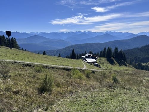 Lenggries - Brauneck; Almwanderung