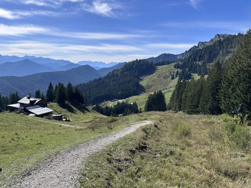 Lenggries - Brauneck; Almwanderung