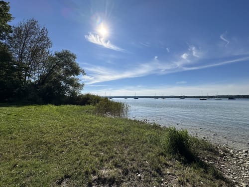 Von Inning nach Breitbrunn am Ammersee