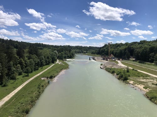 Entlang der Isar zwischen Großhesselohe und Grünwald