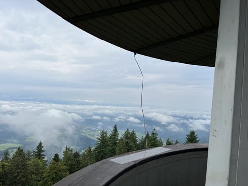 Zell im Wiesental - Hohe Möhr-Turm - Atzenbacher Wasserfall