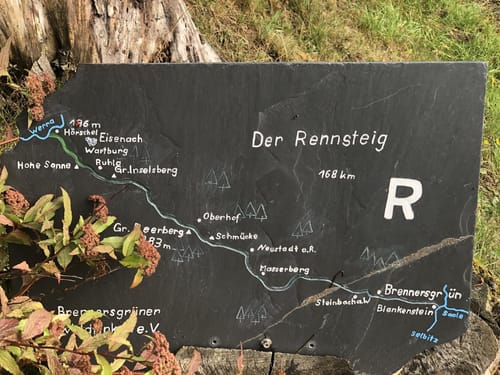 Rennsteig Etappe 8: Brennersgrün – Blankenstein