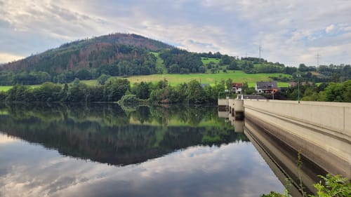 Hohenwarte Stausee Weg Etappe 2: Wilhelmsdorf - Ziegenrück