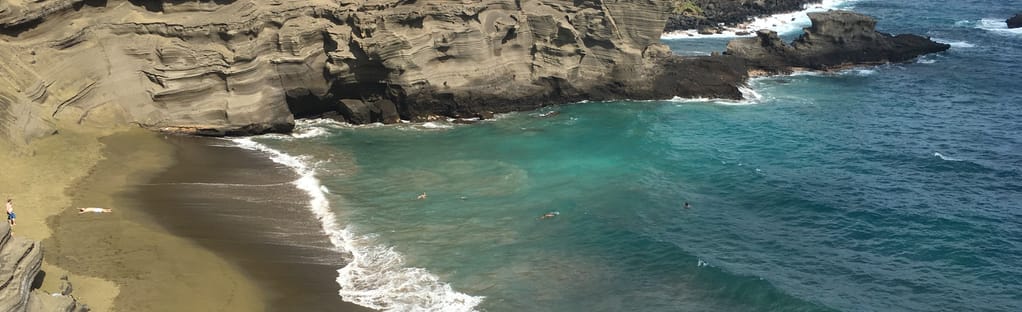 papakolea beach map