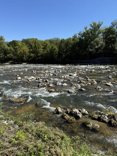 An der Isar zwischen Garching und Ismaning