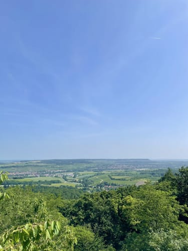 Katzenbach Stausee - Weißer Steinbruch - Burgruine Blankenburg