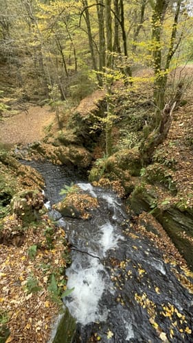 Die Rausch Wasserfall bei Martental