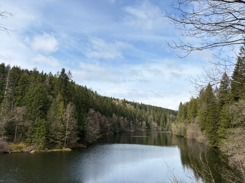 Monschau und Perlenbachtalsperre