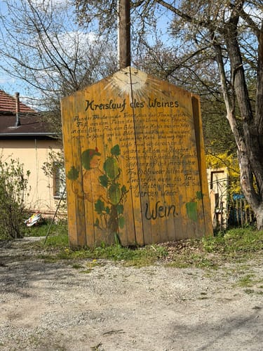 Weinbergsweg Bad Kösen über Fürst Heinrich Stein