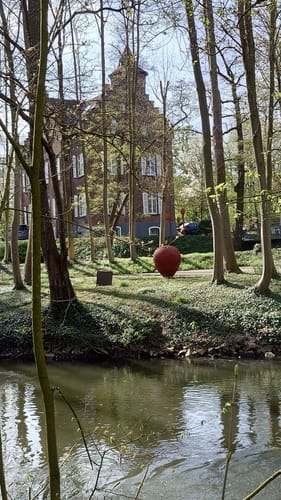 An der Erft zum Schloss Reuschenberg