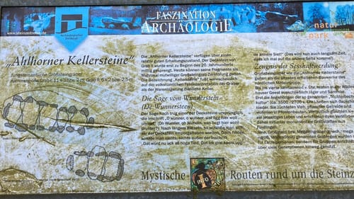 Visbeker Bräutigam und Ahlhorner Kellersteine ab Engelmanns Bäke