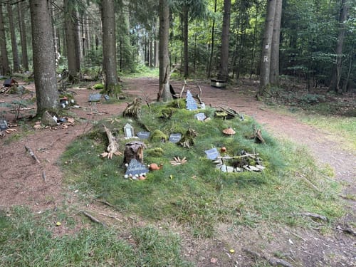 Rennsteig zum Staffellauf Weg