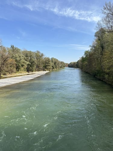 Ab Freising entlang der Isar