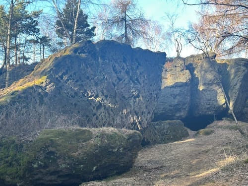 Kelchstein - Felsengasse -Töpfer Oybin