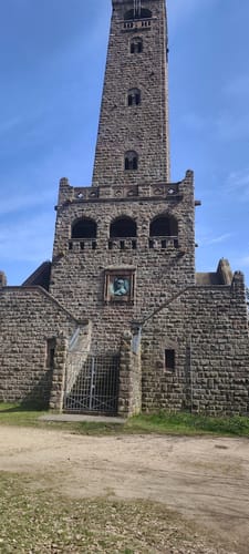 Herxheim, Ungeheuersee, und Bismarckturm