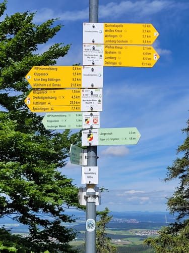 Albsteig (HW1) Etappe 16:  Risiberg (Dürbheim) - Tuttlingen