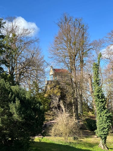 Burg Altenstein und Luisenthaler Wasserfall