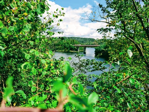 Um die Bleilochtalsperre