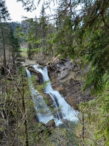 Staubfall Heutal